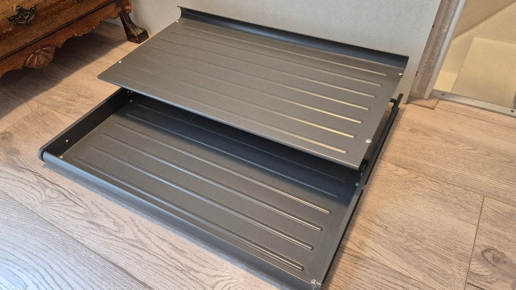 IKEA KOMPLEMENT Uittrekbaar schoenenrek, 75x58 cm, Ophalen, Zo goed als nieuw