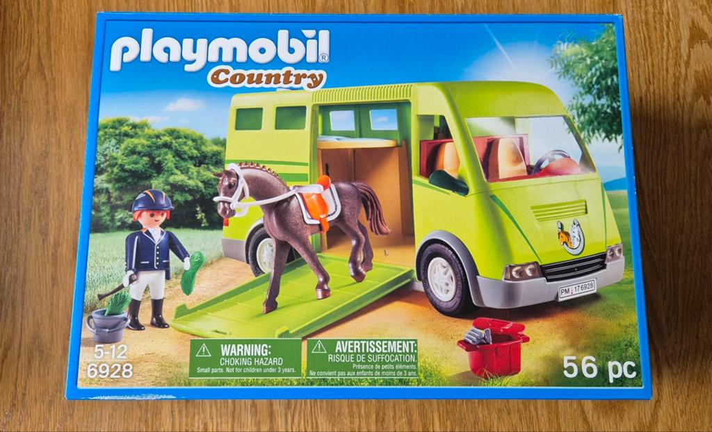 Playmobil Country 6928 Paardentransporter, Ophalen of Verzenden, Gebruikt, Jongen of Meisje