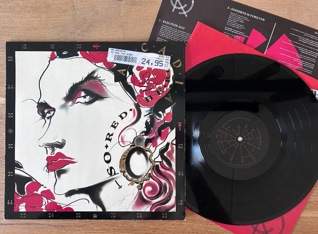 ARCADIA - So red the rose ( LP; NMINT ), 1980 - 1989, Ophalen of Verzenden, Zo goed als nieuw, 12 inch