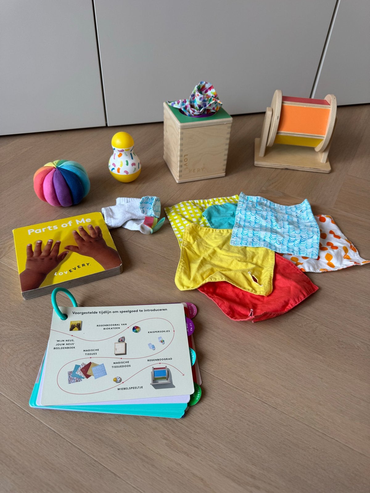 Lovevery Speelkit De Aftaster (5-6 maanden), Ophalen, Zo goed als nieuw, Overige typen