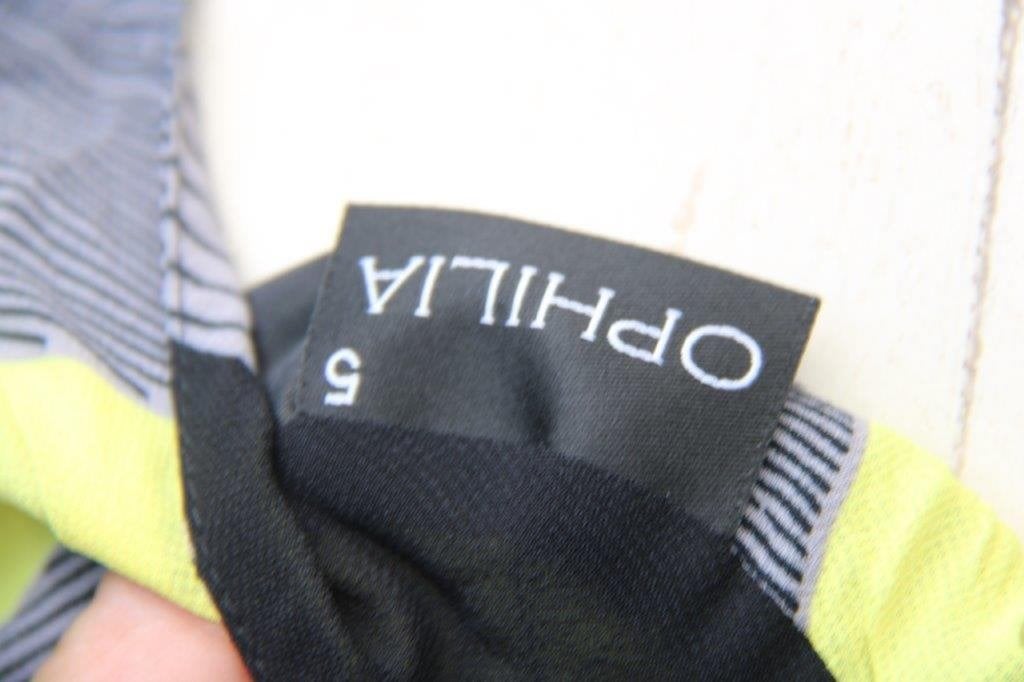 Jurk zwart/ geel/ grijs Ophilia mt 5 (52-54) Vaste prijs, Kleding | Dames, Ophalen of Verzenden, Zo goed als nieuw, Ophilia, Jurk