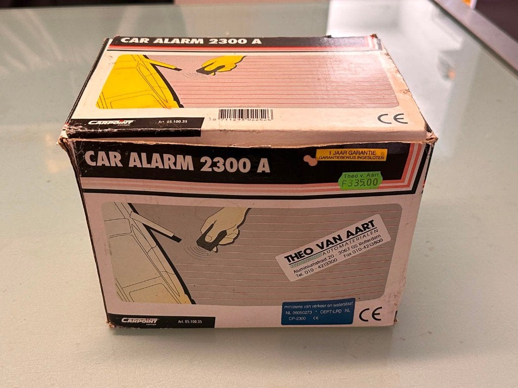 Autoalarm ''Car alarm 2300A'' Vintage - Nieuw in doos., Ophalen of Verzenden, Nieuw