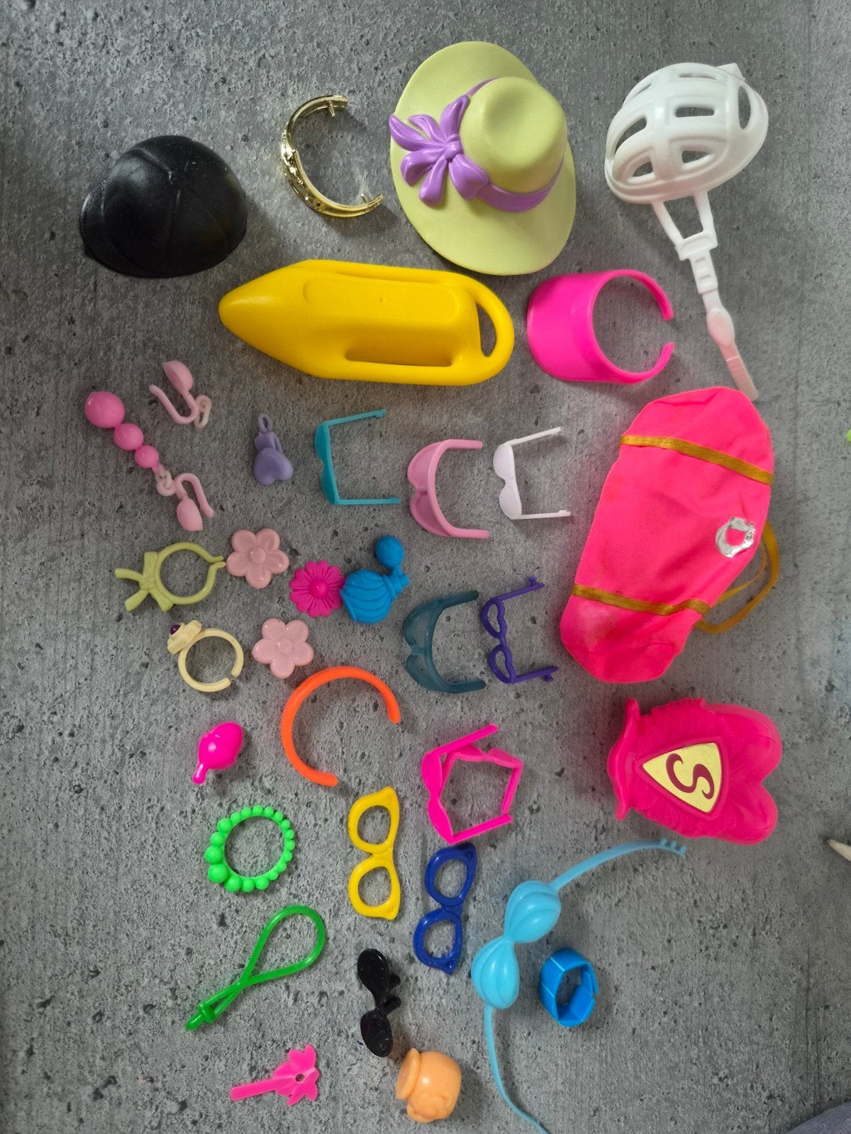 Barbie Accessoires: Bril, Hoed, Ketting, Oorbellen & Meer, Ophalen of Verzenden