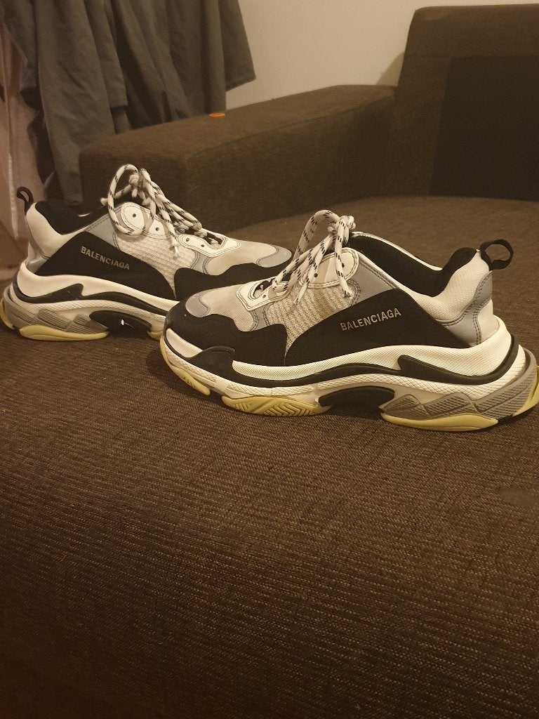 Balenciaga triple s maat 44, Ophalen, Overige kleuren, Boots, Zo goed als nieuw
