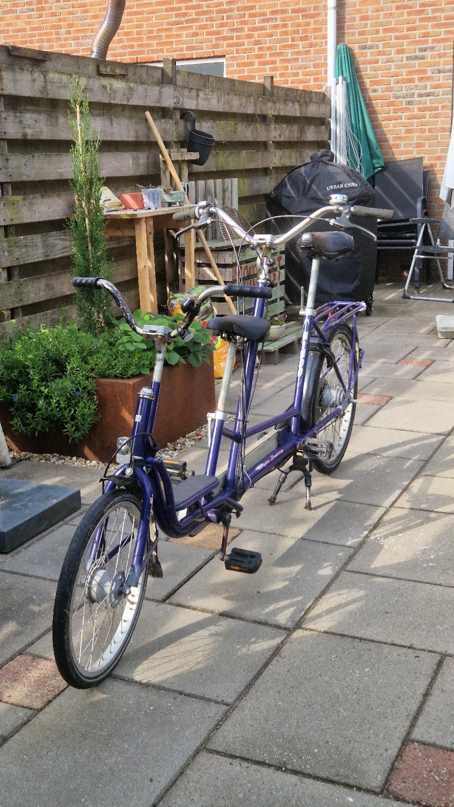 Tandem merk: nijland sunny, Ophalen, Minder dan 10 versnellingen, Gebruikt, Vering