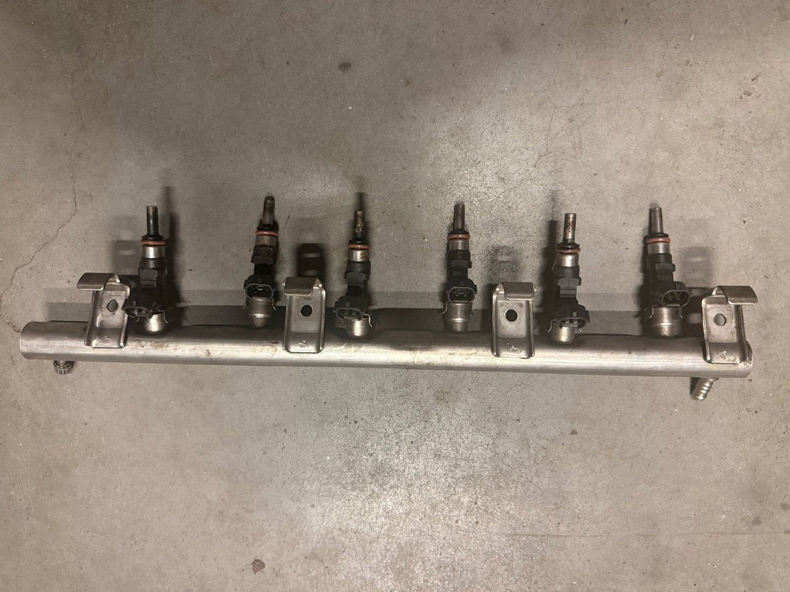 Brandstofrail met injectoren voor VW/ Audi R32 BUB, Ophalen of Verzenden, Gebruikt, Audi