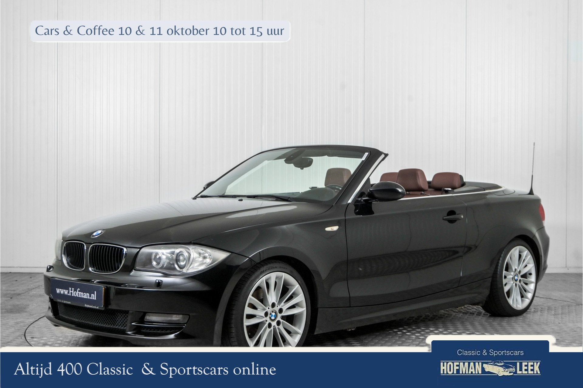 BMW 1 Serie Cabrio 120i (bj 2008), Auto's, 1-Serie, 4 cilinders, Cabriolet, 4 stoelen