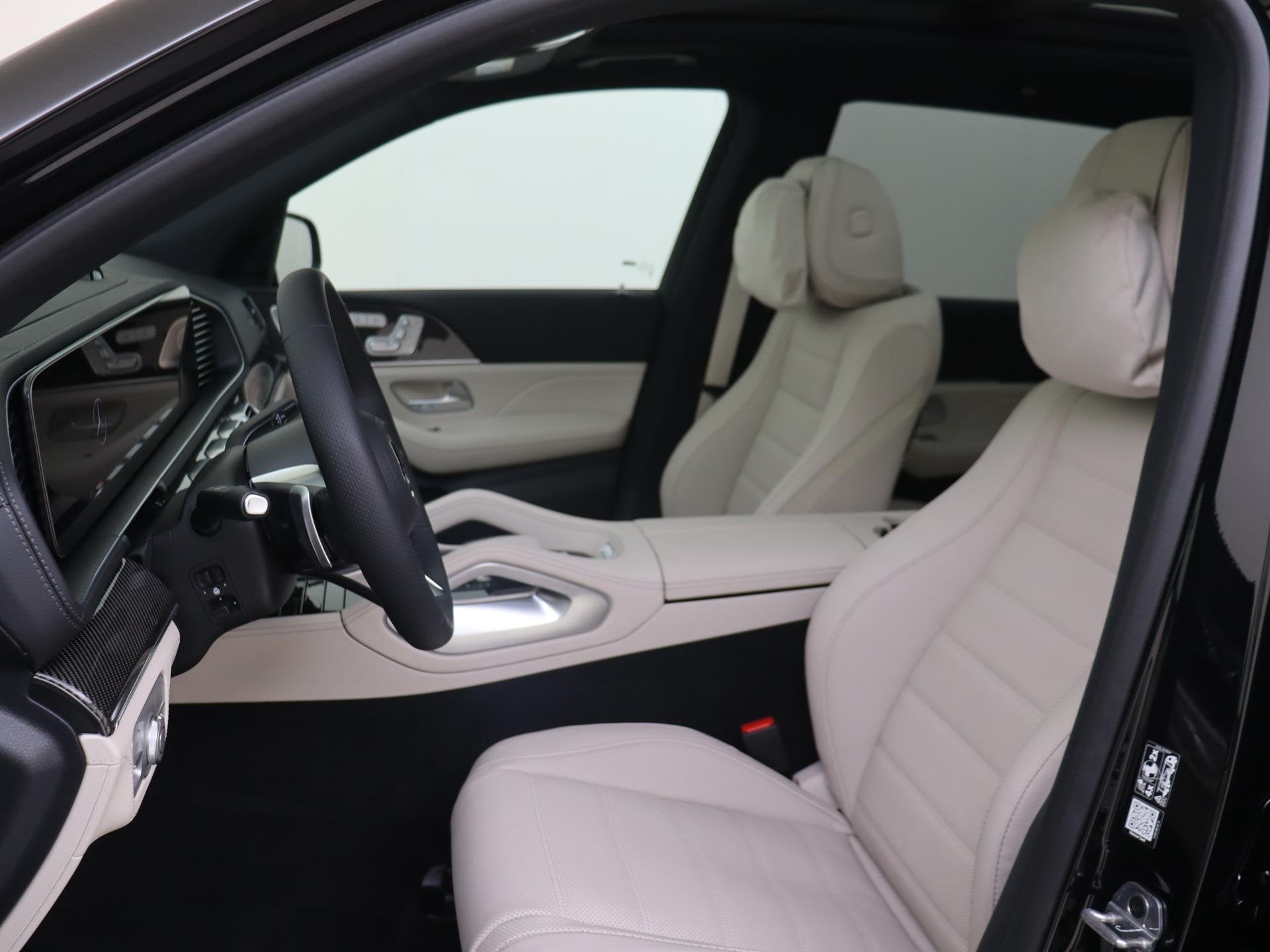 Mercedes-Benz GLS 450 4MATIC AMG Line Premium Plus /Panorama, Auto's, 12 maanden, 7 stoelen, Zwart, Leder