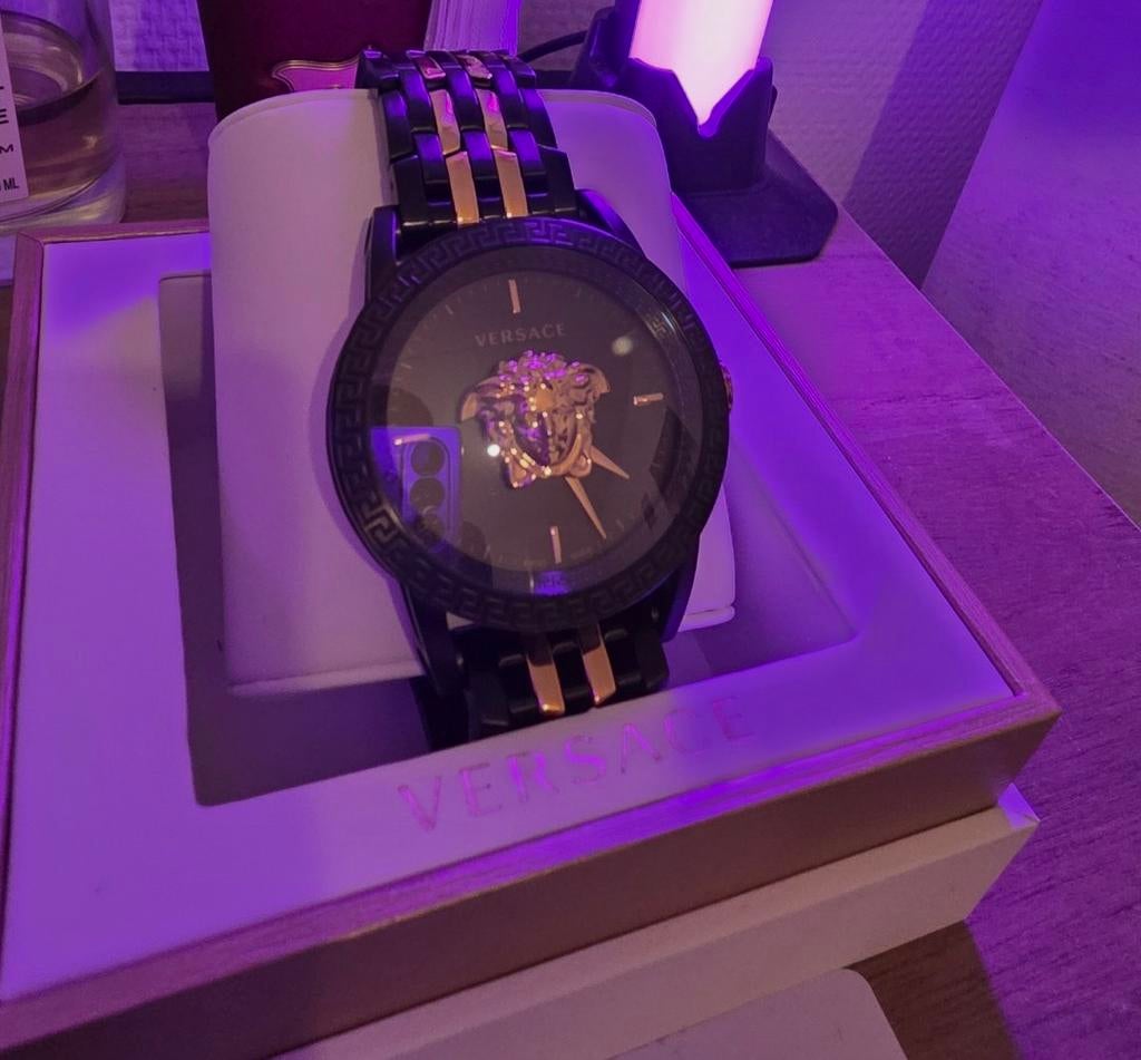 Versace VERD01623 Palazzo Empire 43mm 5ATM, Sieraden, Tassen en Uiterlijk, Horloges | Kinderen, Ophalen of Verzenden, Nieuw, Jongen of Meisje