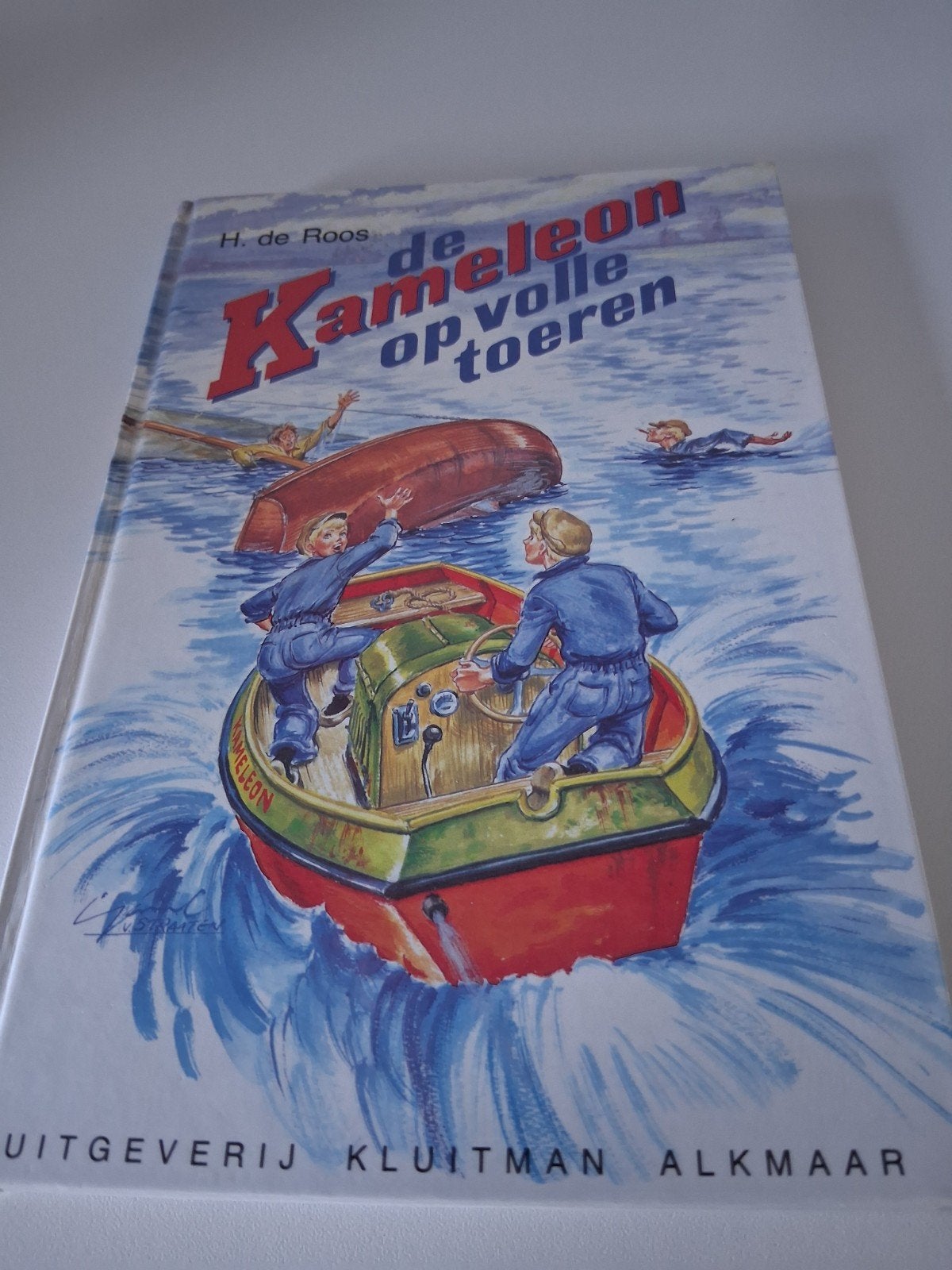 kameleon boek- de Kameleon op volle toeren, Ophalen of Verzenden, Gelezen