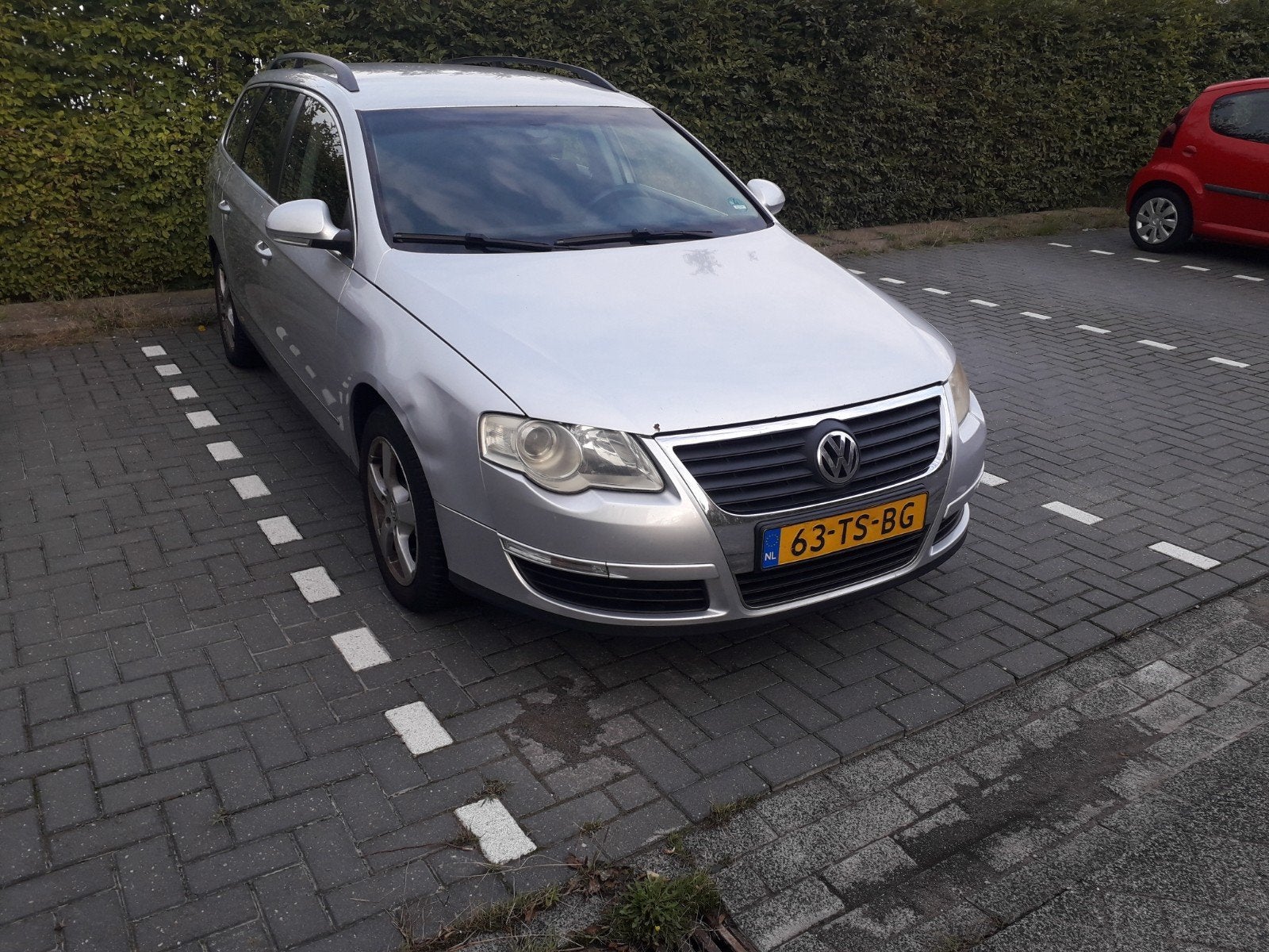 Volkswagen Passat 2.0 FSI 110KW Variant 2007 Grijs, Auto's, Voorwielaandrijving, Stof, Traction-control, Zwart