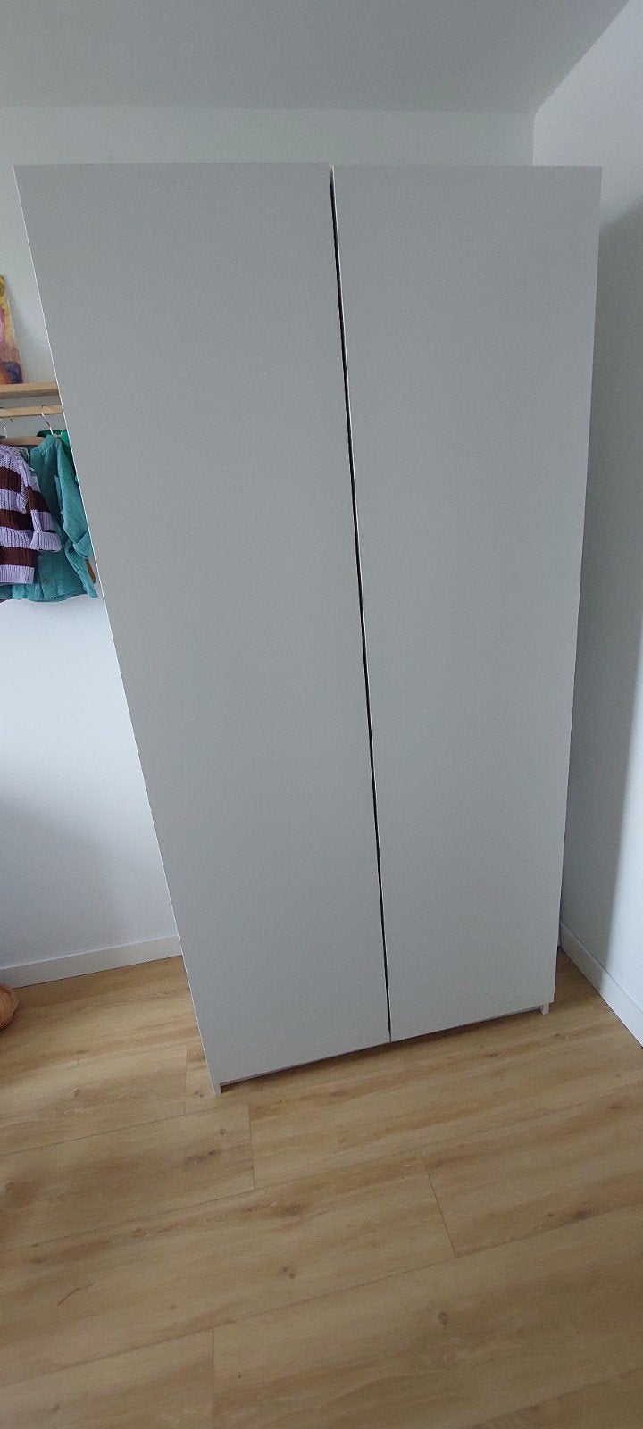 IKEA PAX Kast Wit 100x58x201 cm met deuren, Ophalen, Met deur(en), Gebruikt, 200 cm of meer