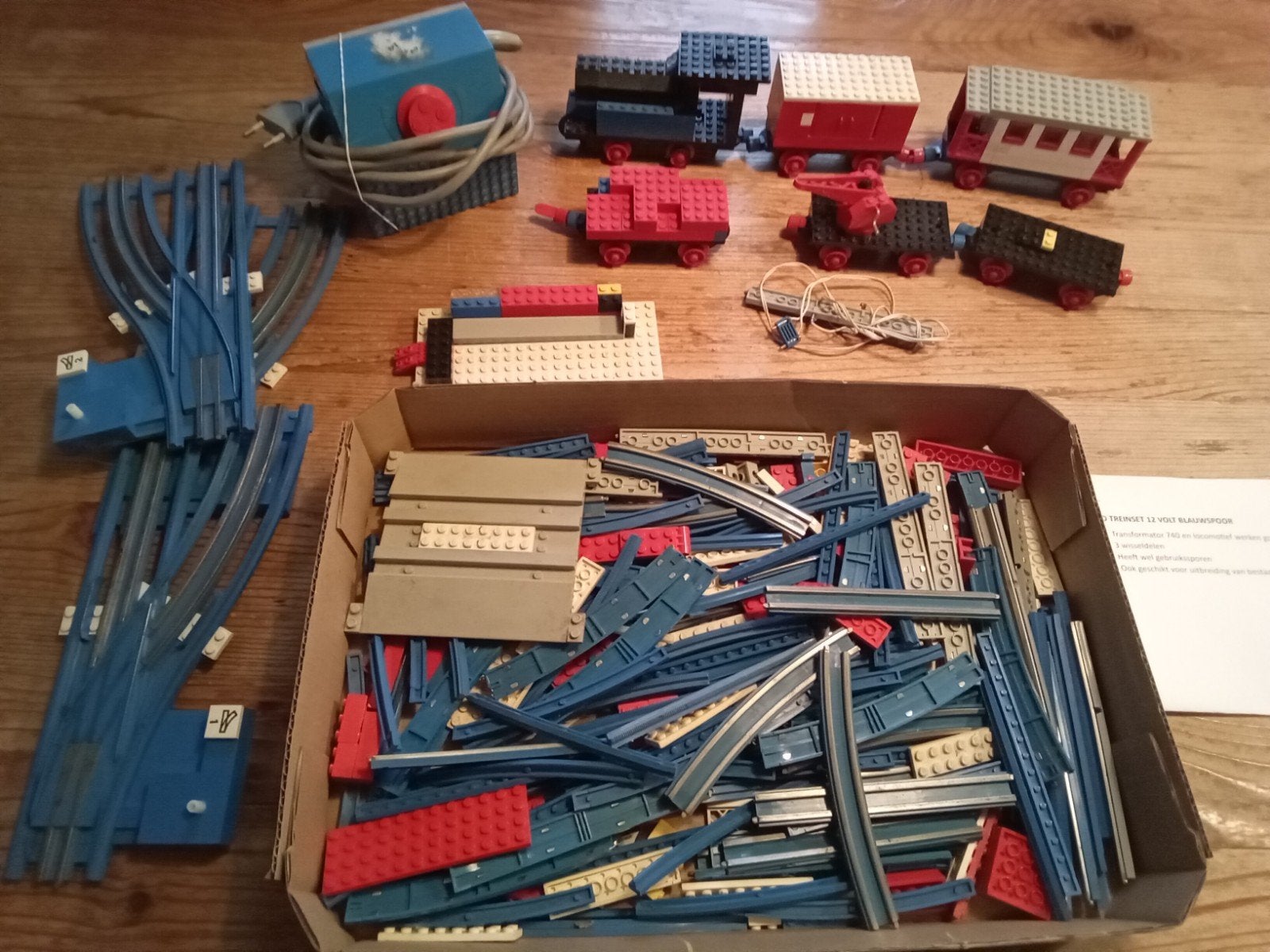 Vintage Lego Treinset, Ophalen of Verzenden, Balpen, Overige merken