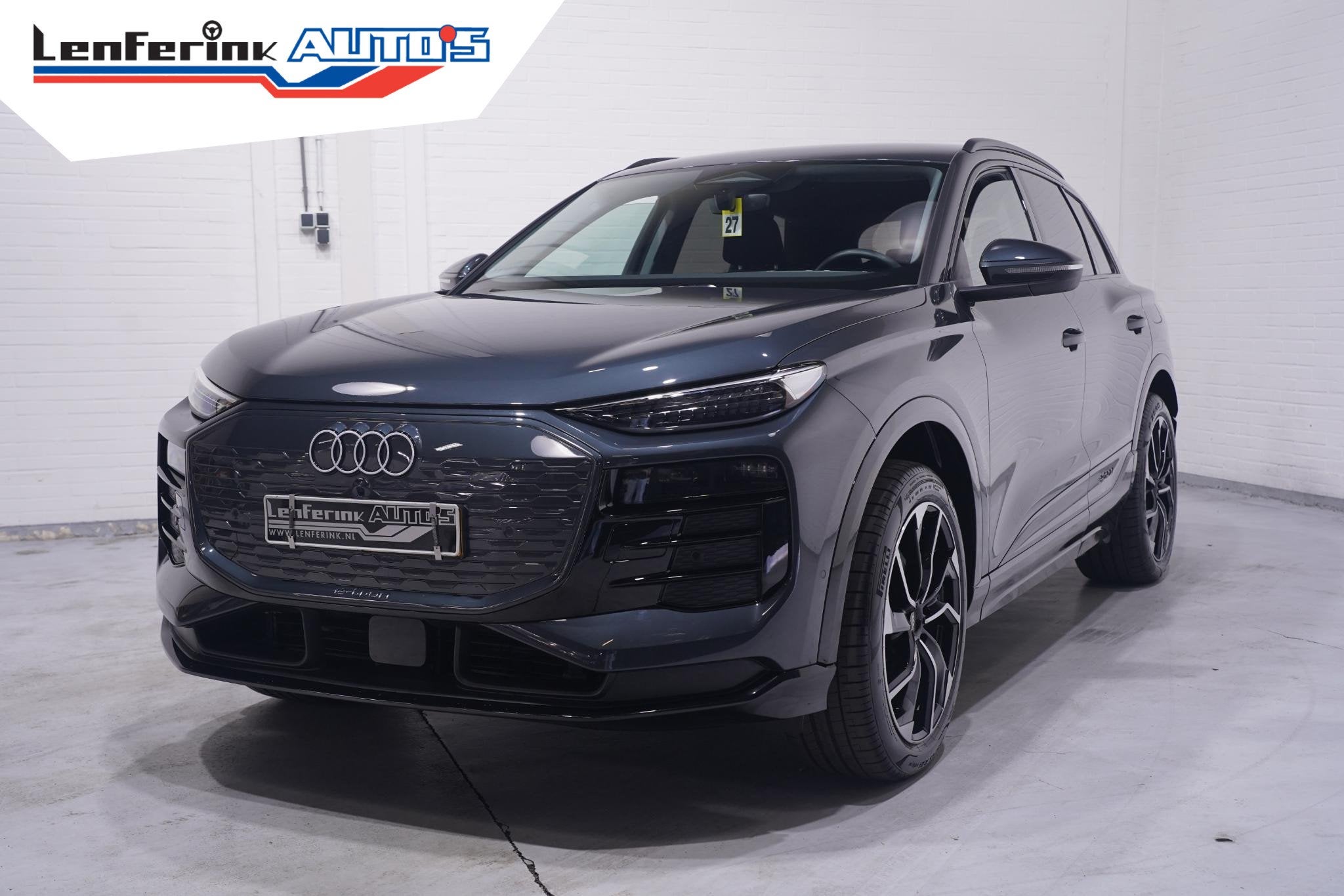 Audi Q6 e-tron Advanced 83 kWh SOH 97% Camera 360 Led Matrix, Auto's, Gebruikt, 2100 kg, Origineel Nederlands, Adaptive Cruise Control