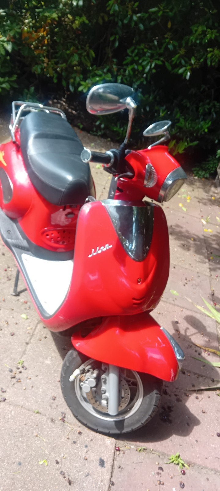 Gratis elektrische scooter met defecte accu, Ophalen of Verzenden, Gebruikt, Elektrisch, Overige modellen