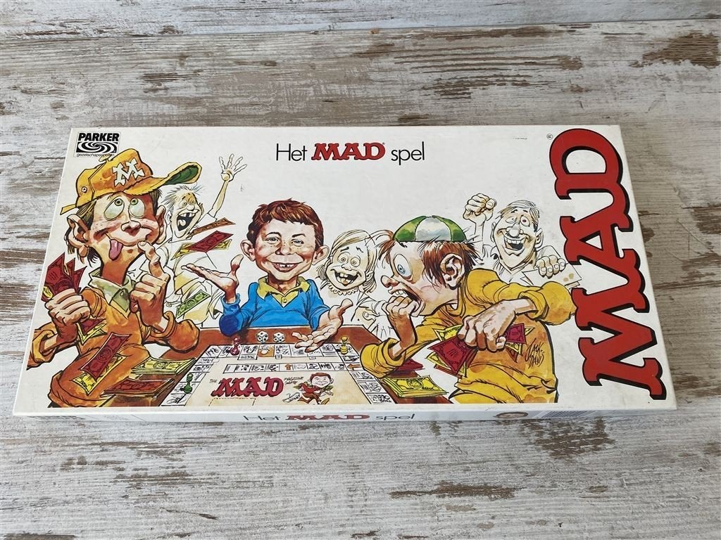 het mad spel Parker [s510], Verzenden, Zo goed als nieuw
