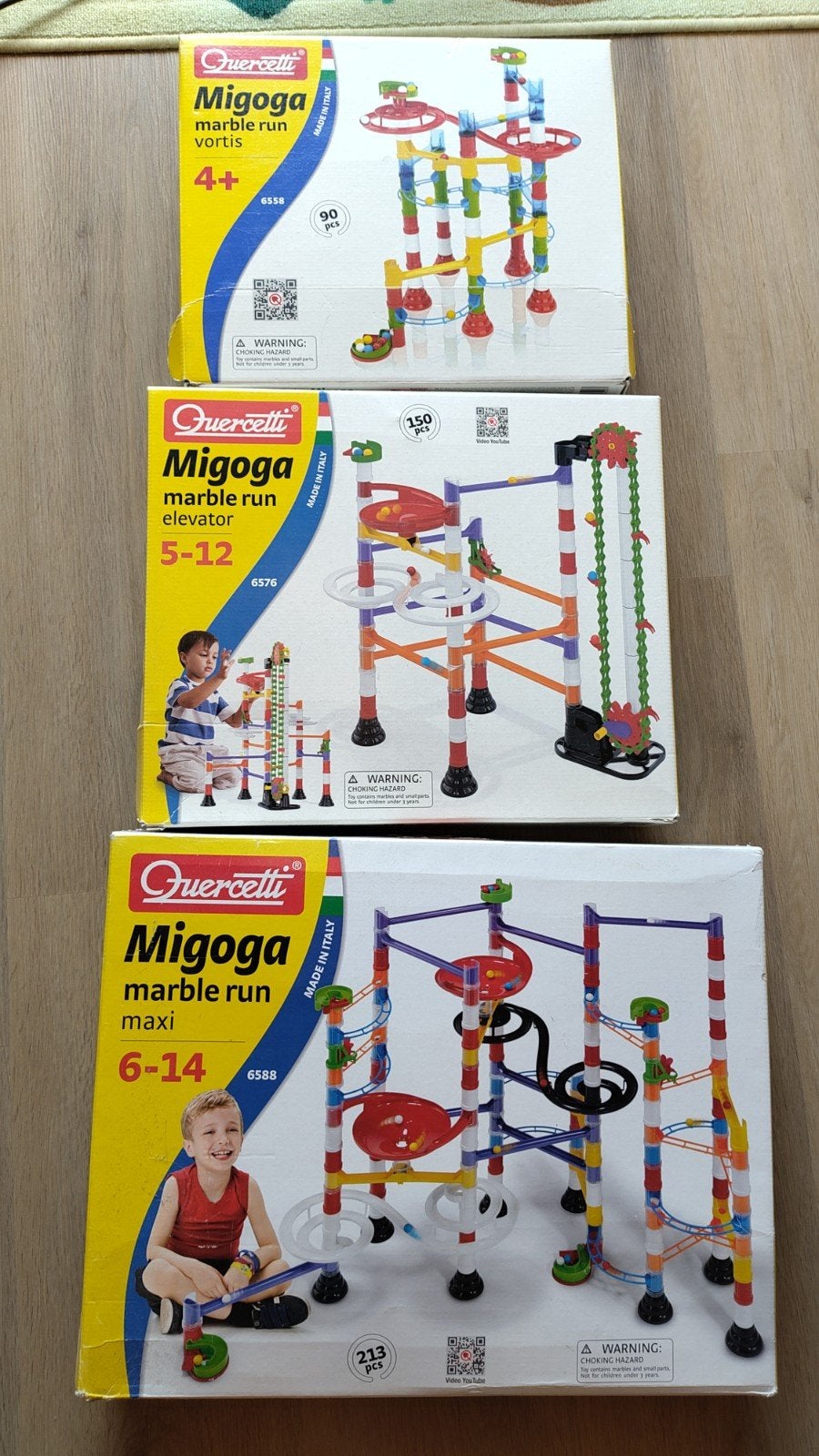 knikkerbanen Migoga marble run, Kinderen en Baby's, Speelgoed | Educatief en Creatief, Ophalen, Gebruikt, Bouwen