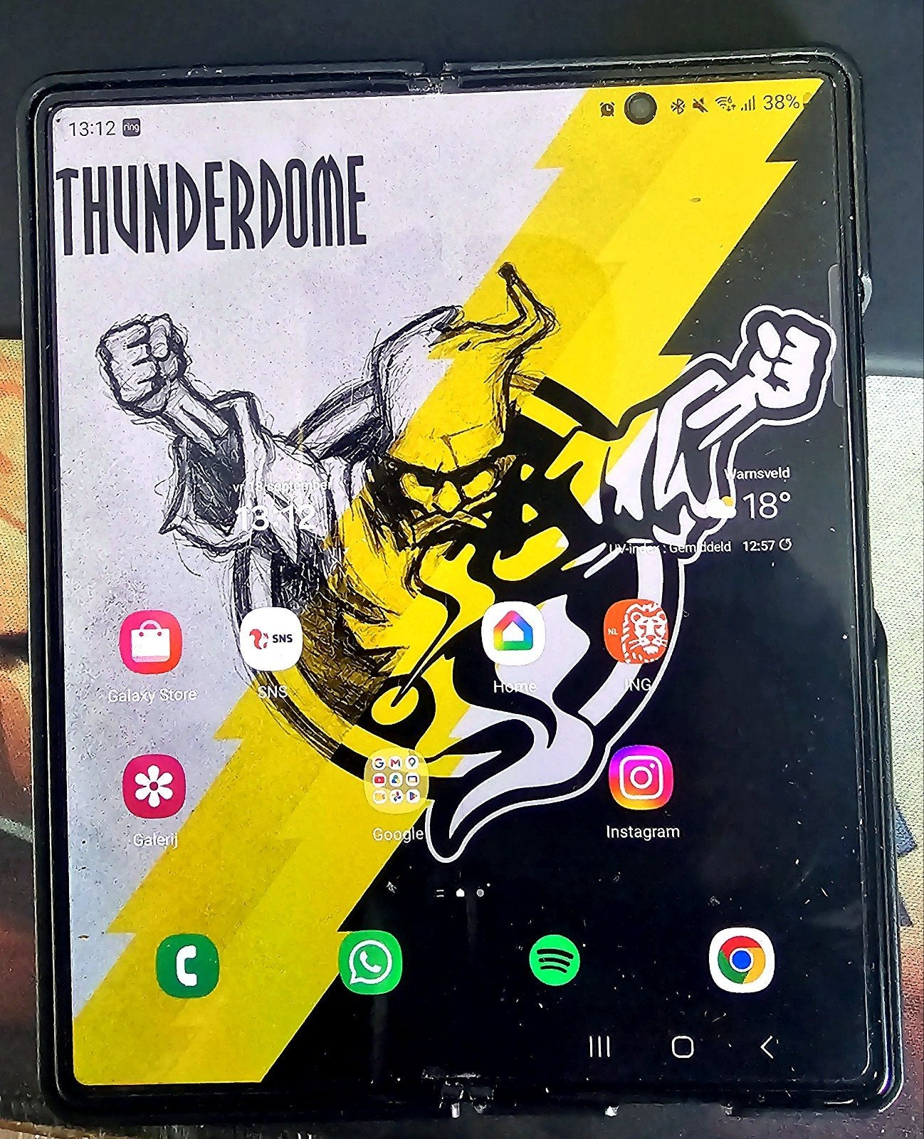 Samsung Galaxy Z Fold2 256GB, werkt perfect.
 256G, Computers en Software, Ophalen of Verzenden, Zo goed als nieuw