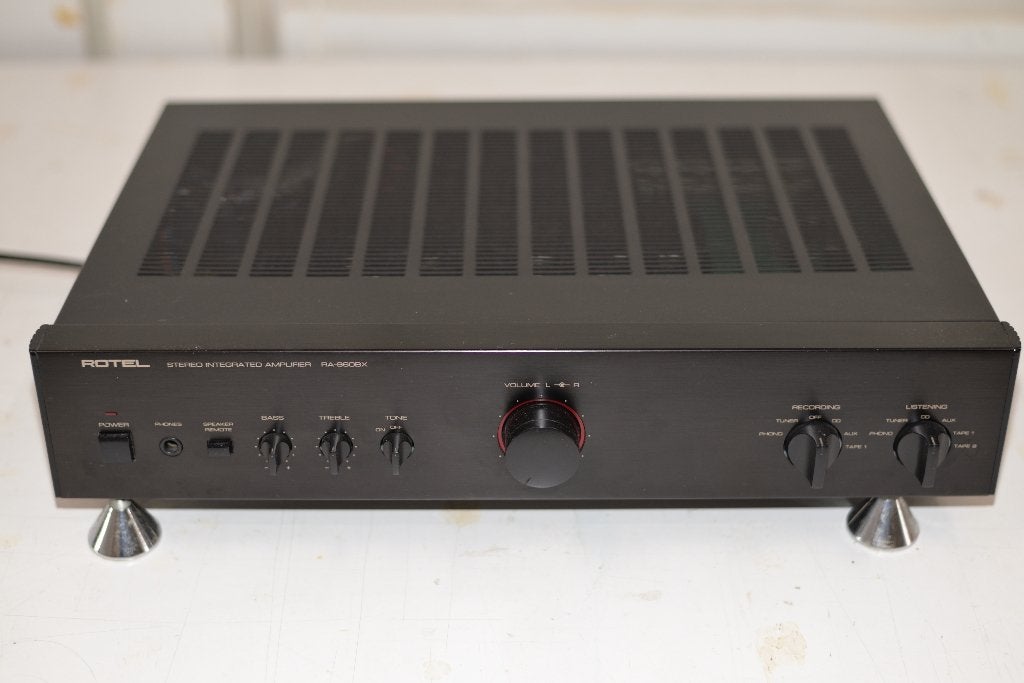 Rotel RA 960BX versterker, Gebruikt, 60 tot 120 watt, Stereo, Ophalen