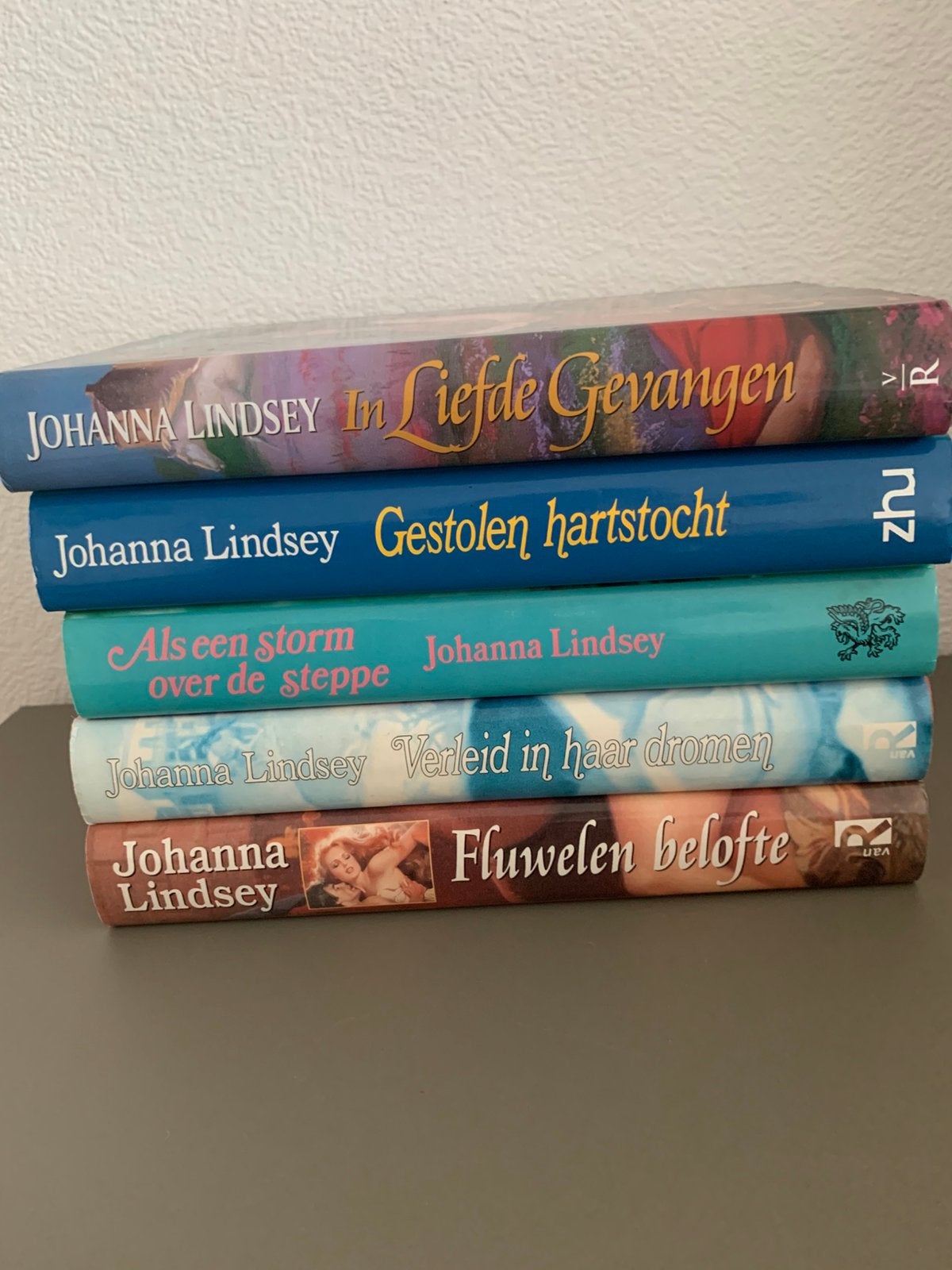 5x Johanna Lindsey, Boeken, Ophalen of Verzenden, Zo goed als nieuw, Johanna Lindsey