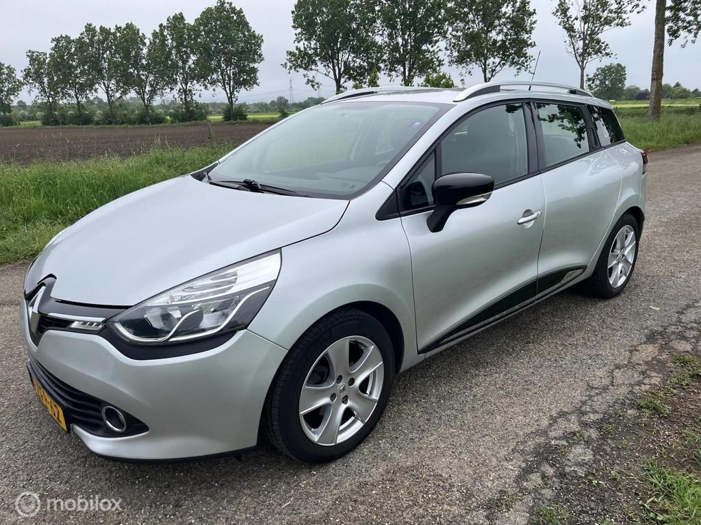 Renault Clio Estate 1.5 dCi ECO Expression/Clima/Navi/Cruise, Auto's, Renault, Voorwielaandrijving, Euro 5, Gebruikt, Zwart