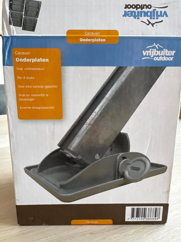 Nieuwe onderplaten voor caravan (4 stuks), Ophalen of Verzenden, Nieuw