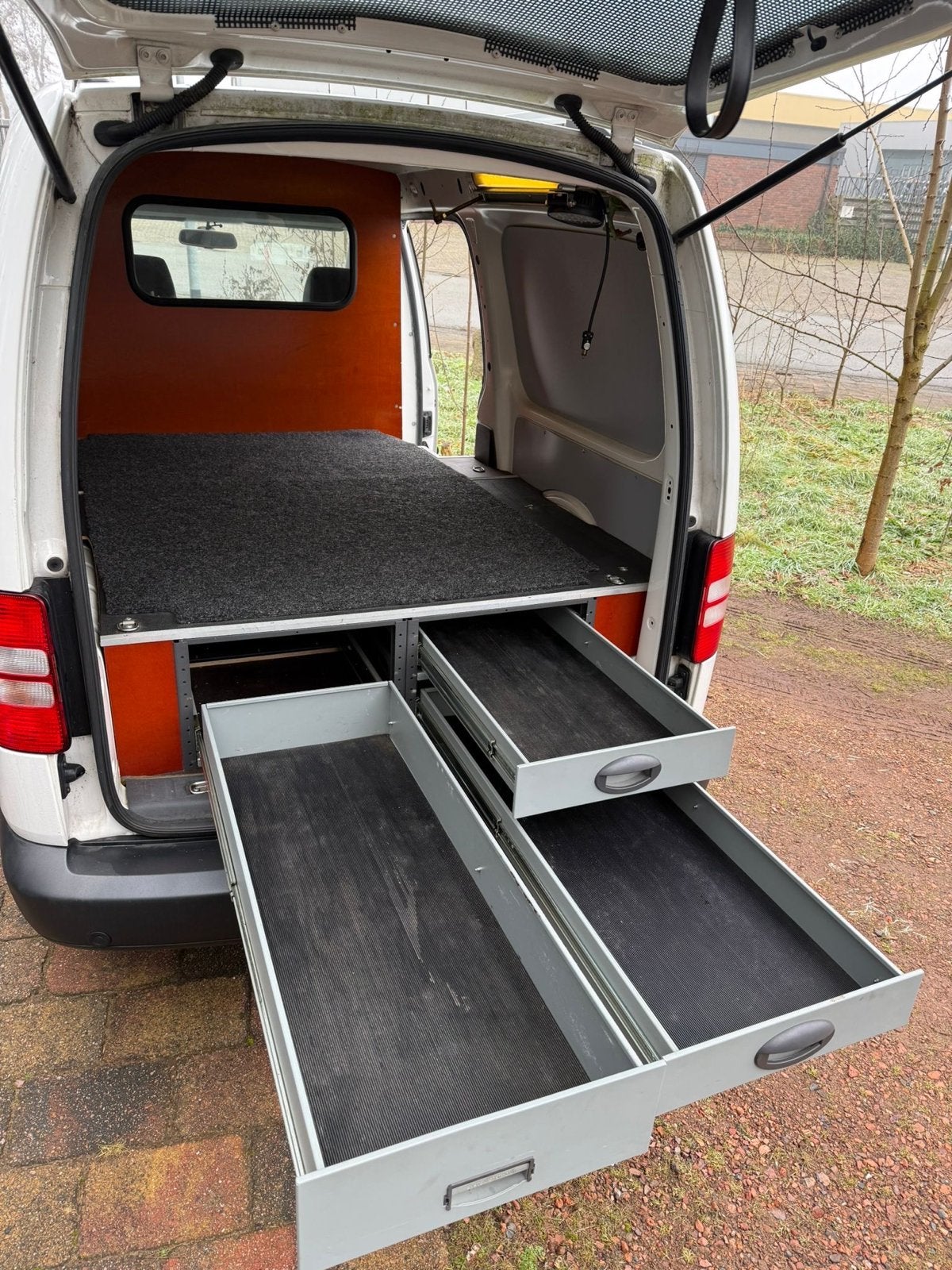 Vw Caddy Maxi Bedrijfswageninrichting Kasten Bodem, Ophalen, Gebruikt, Volkswagen