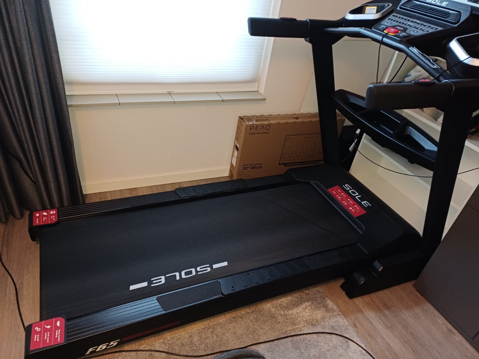 Sole Fitness F65 Loopband - Krachtig en Opklapbaar, Sport en Fitness, Fitnessapparatuur, Ophalen, Zo goed als nieuw, Loopband