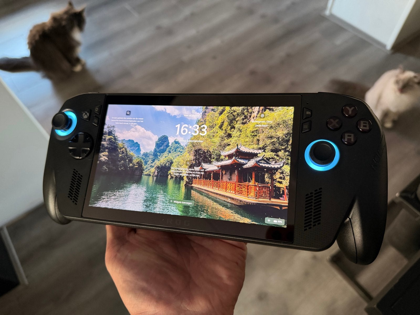ASUS ROG Ally X 1TB Zwart - Krachtige Gaming Handheld, Ophalen, ASUS, Zo goed als nieuw