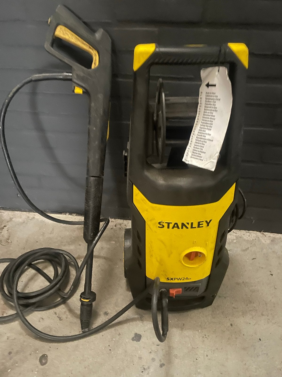 Stanley SXPW24BX hogedrukreiniger, Ophalen of Verzenden, Gebruikt, Elektrisch