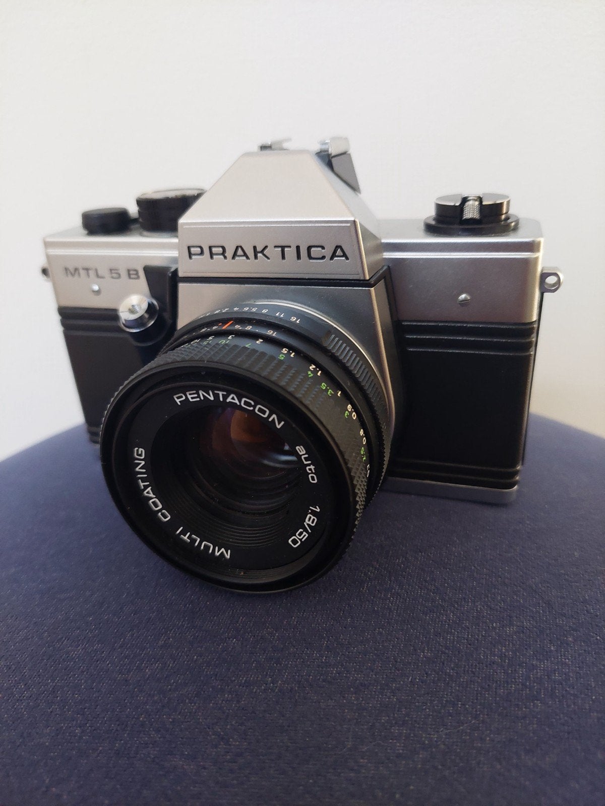 Praktica MTL5B Spiegelreflexcamera - Zo goed als nieuw, Ophalen of Verzenden