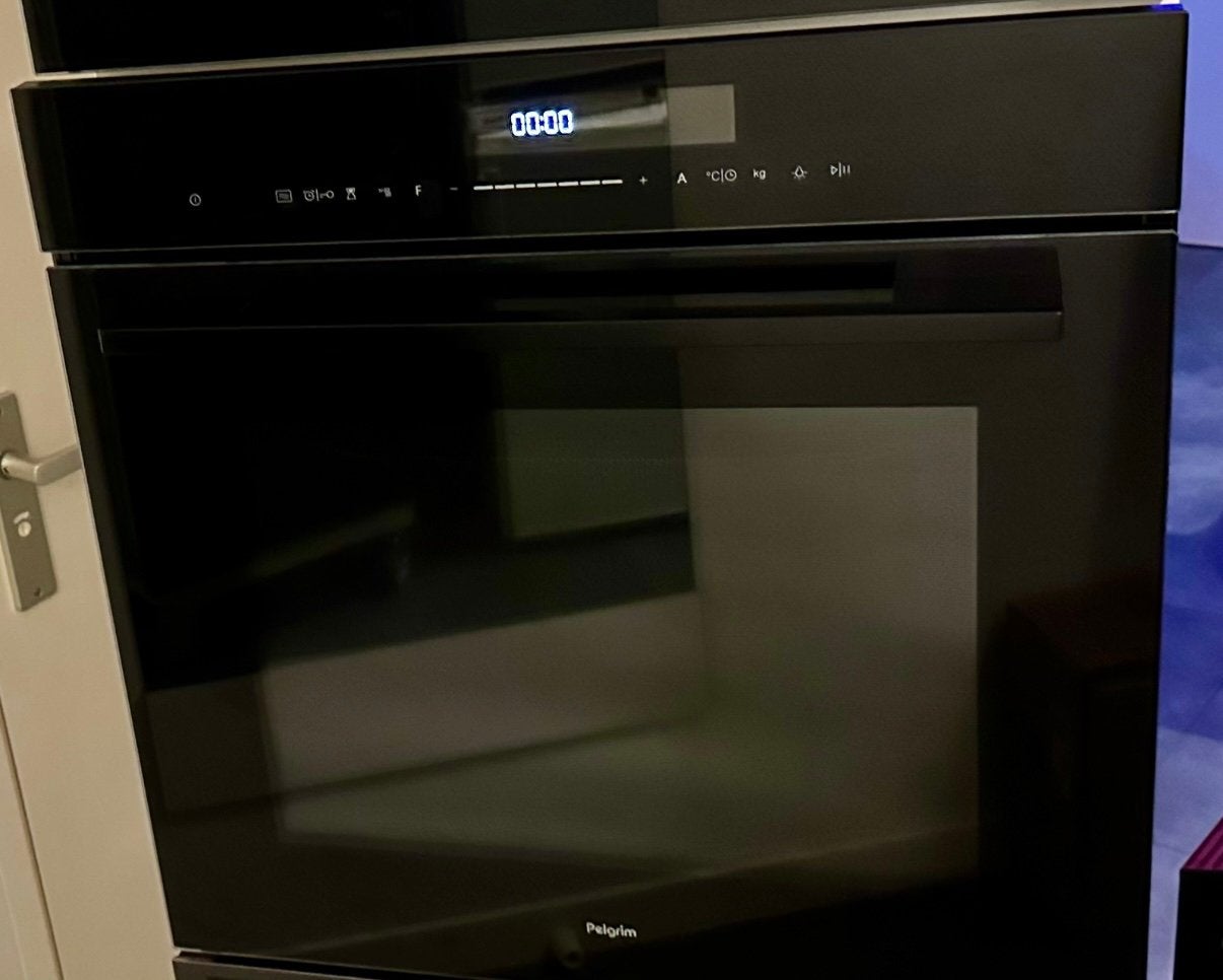 Pelgrim inbouw Oven met magnetronfunctie,OM460GLS Nieuwstaat, Witgoed en Apparatuur, Combimagnetron, Ophalen of Verzenden, Zo goed als nieuw