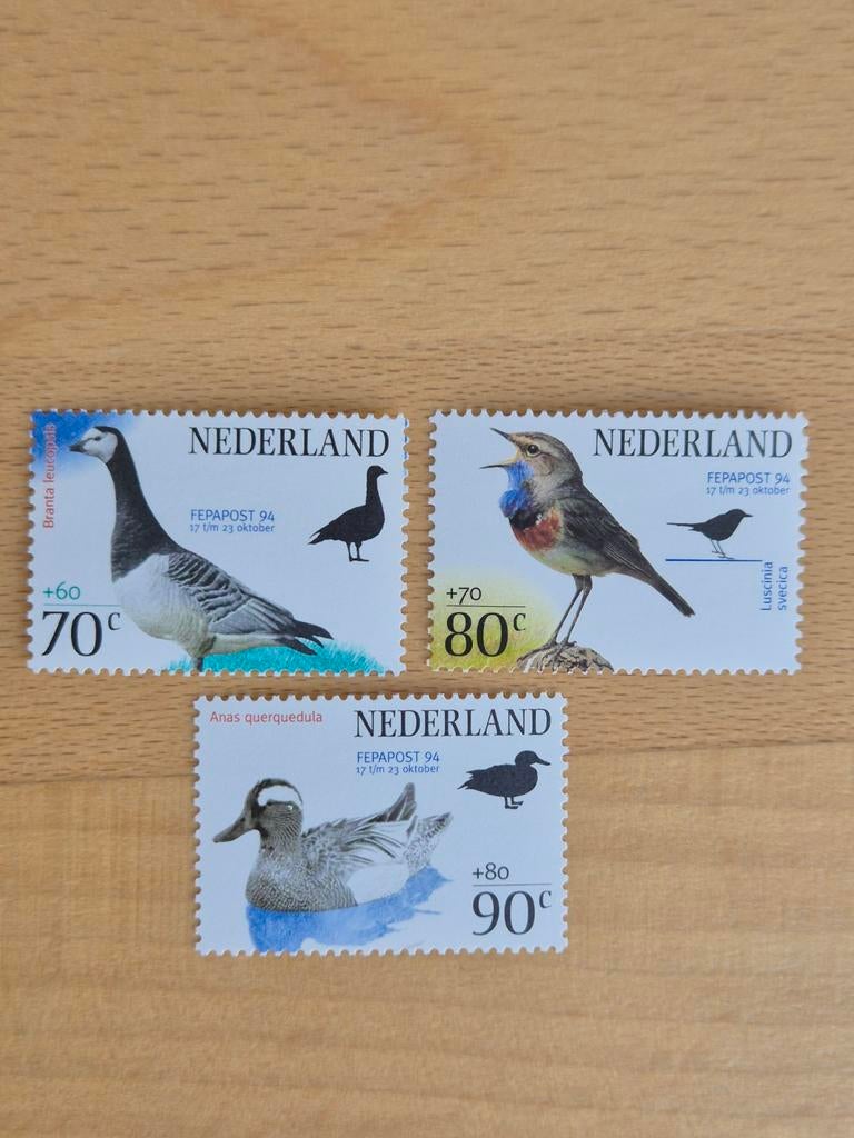 Nederland 1994 vogels, Postzegels en Munten, Postzegels | Nederland, Ophalen of Verzenden, Na 1940, Postfris