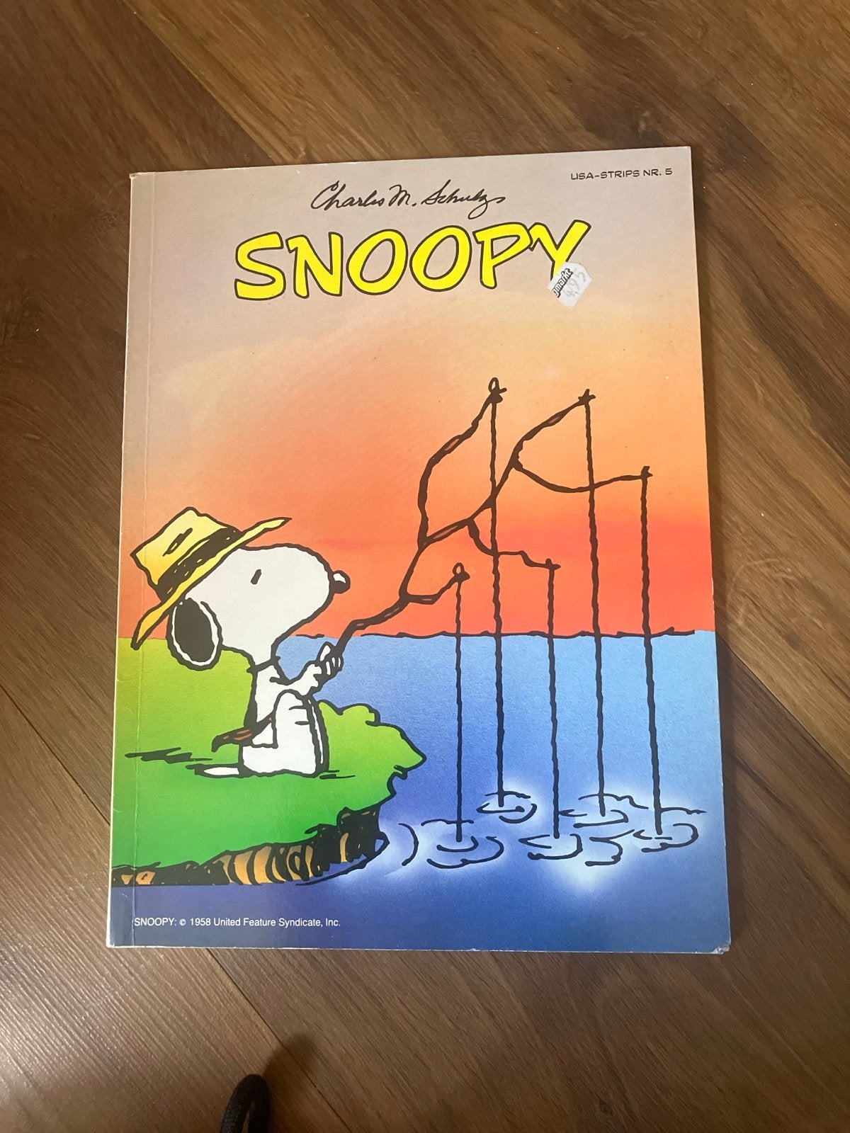 Snoopy USA-Strips Nr. 5 - Charles M. Schulz stripboek, Boeken, Eén stripboek, Ophalen of Verzenden, Gelezen