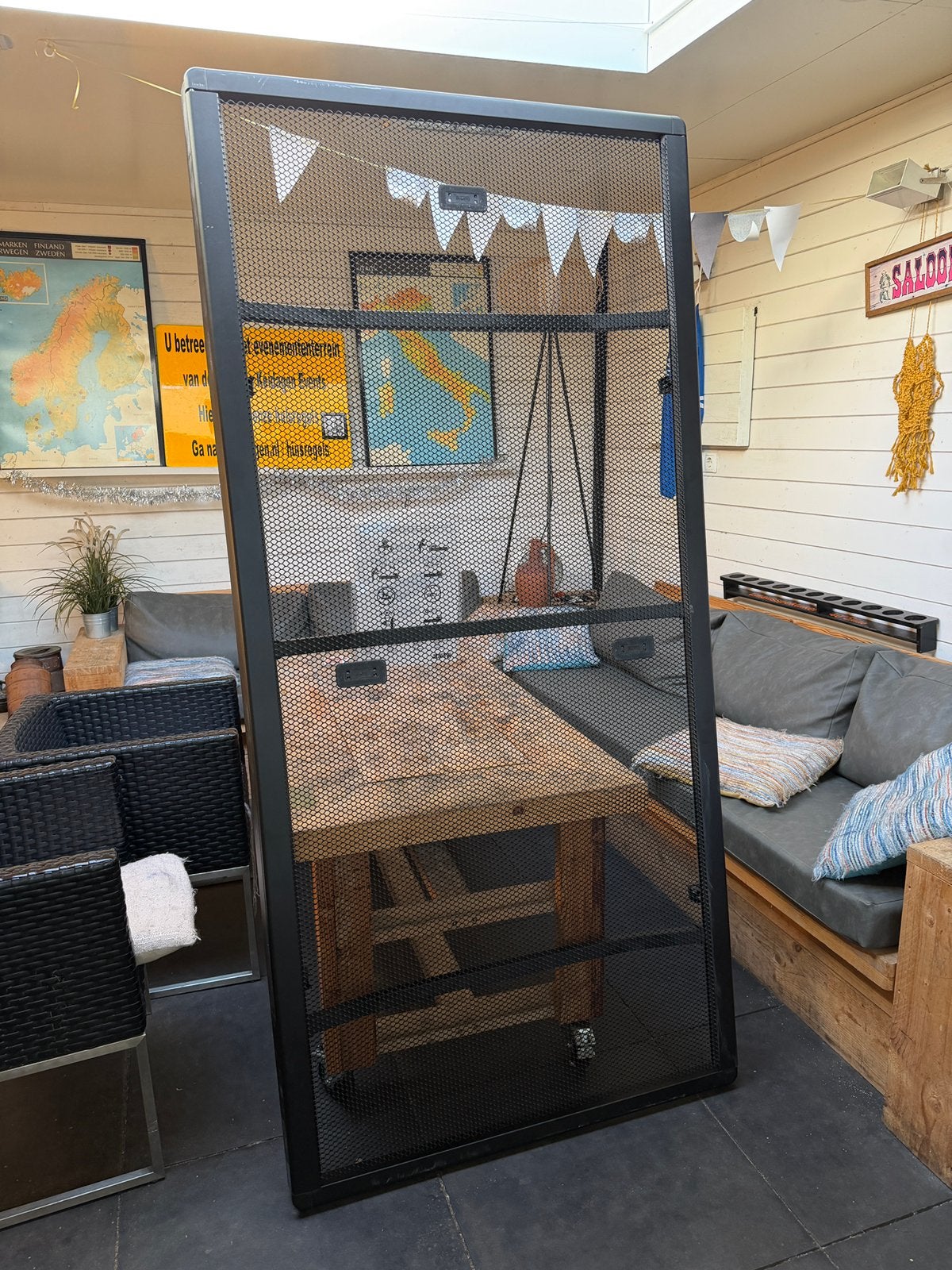 Bedbodem Auping 205x100 cm, Ophalen, Zo goed als nieuw, Eenpersoons