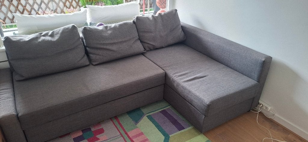 IKEA Friheten Hoekslaapbank, Huis en Inrichting, Ophalen, Hout, Gebruikt, Minder dan 75 cm