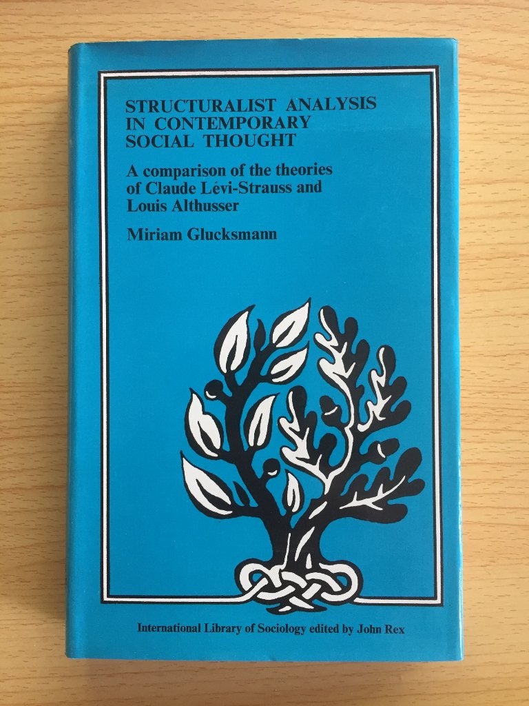 Vergelijkende studie van theorieën Lévi-Strauss en Althusser, Ophalen of Verzenden, Gelezen, Miriam Glucksmann