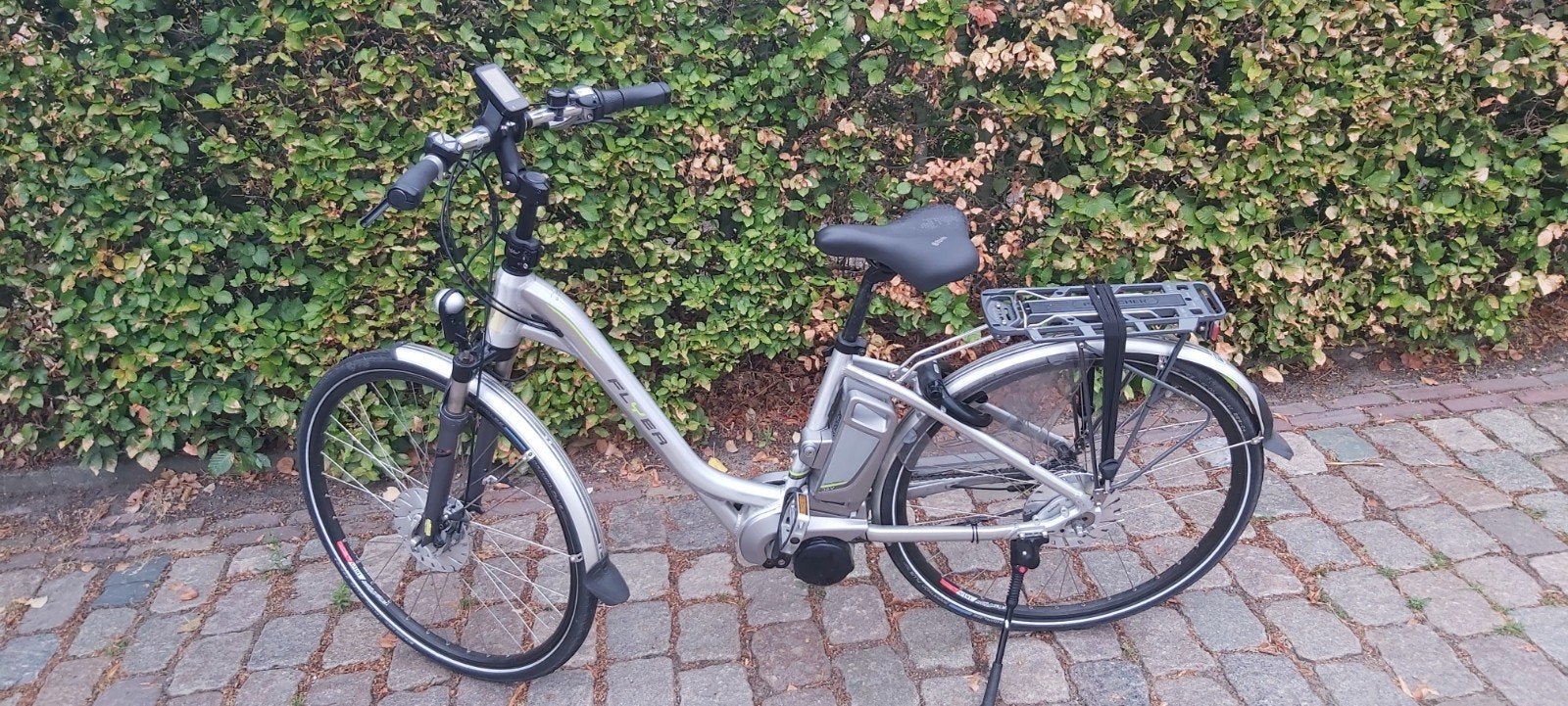 goede mooie flyer elektrische fiets tot 100km accu 36v, Fietsen en Brommers, Elektrische fietsen, Gebruikt, 47 tot 51 cm, 50 km per accu of meer