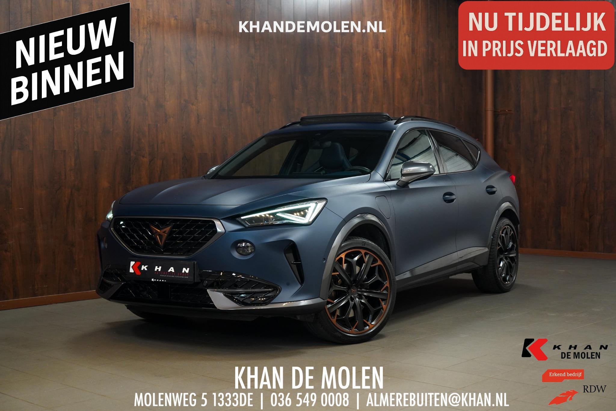 CUPRA Formentor 1.4 TSI e-Hybrid VZ Performance Carbon.Kuip|, Auto's, Cupra, Bedrijf, Te koop, Formentor, ABS, Achteruitrijcamera