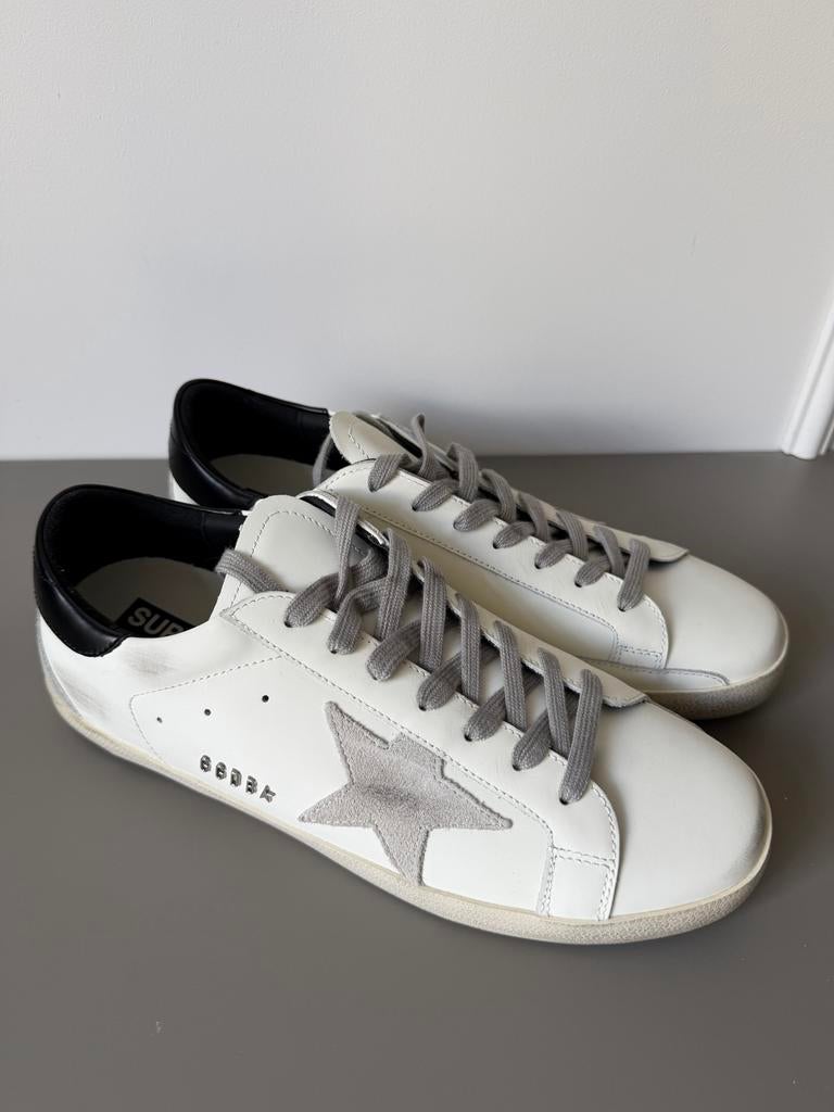 Golden Goose Super-Star Sneakers Wit 43 maat nieuw, Wit, Nieuw, Ophalen of Verzenden, Sneakers of Gympen