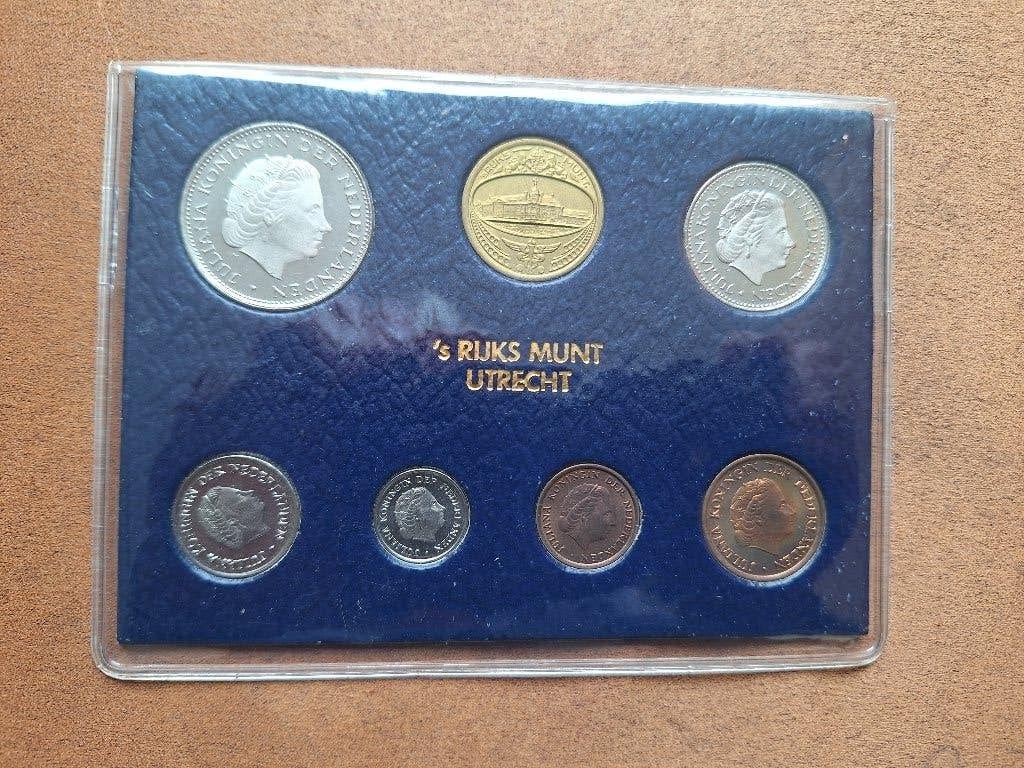 Nederlandse Muntset Koningin Juliana, Ophalen of Verzenden, Koningin Juliana, 2½ gulden, Setje