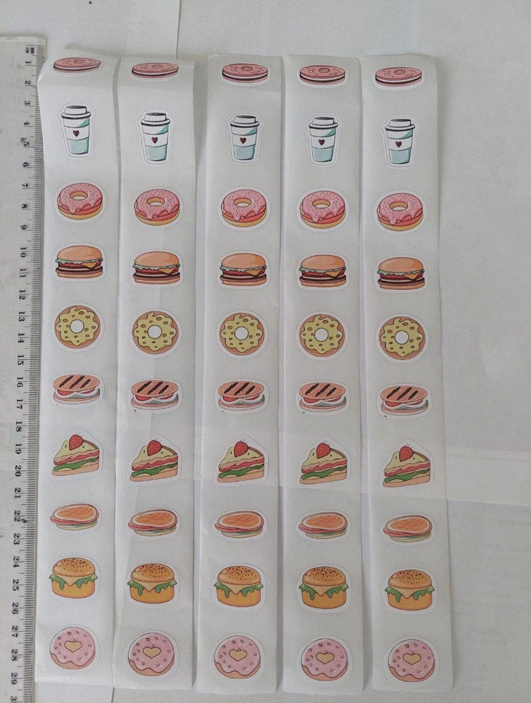 Stickers oa donuts, Ophalen of Verzenden, Nieuw, Meerdere stickers