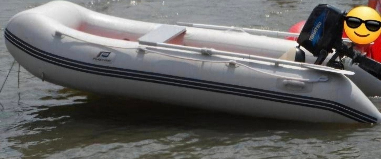 Grote boot met 4 taks motor, Ophalen of Verzenden