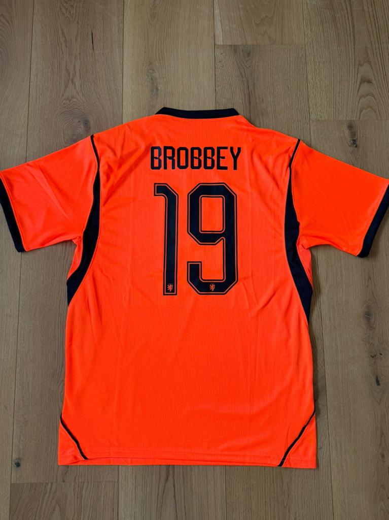 Nederlands elftal WK 2026 voetbalshirt BROBBEY mast XL, Oranje, Ophalen of Verzenden, Voetbal, Maat 56/58 (XL)