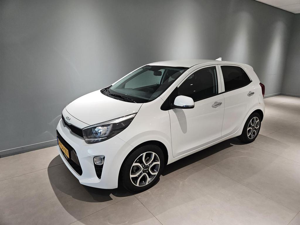 KIA Picanto 1.0 DPi 67pk 4-zits DynamicPlusLine Navi/ Clima/, 12 maanden, Stof, Gebruikt, 4 stoelen