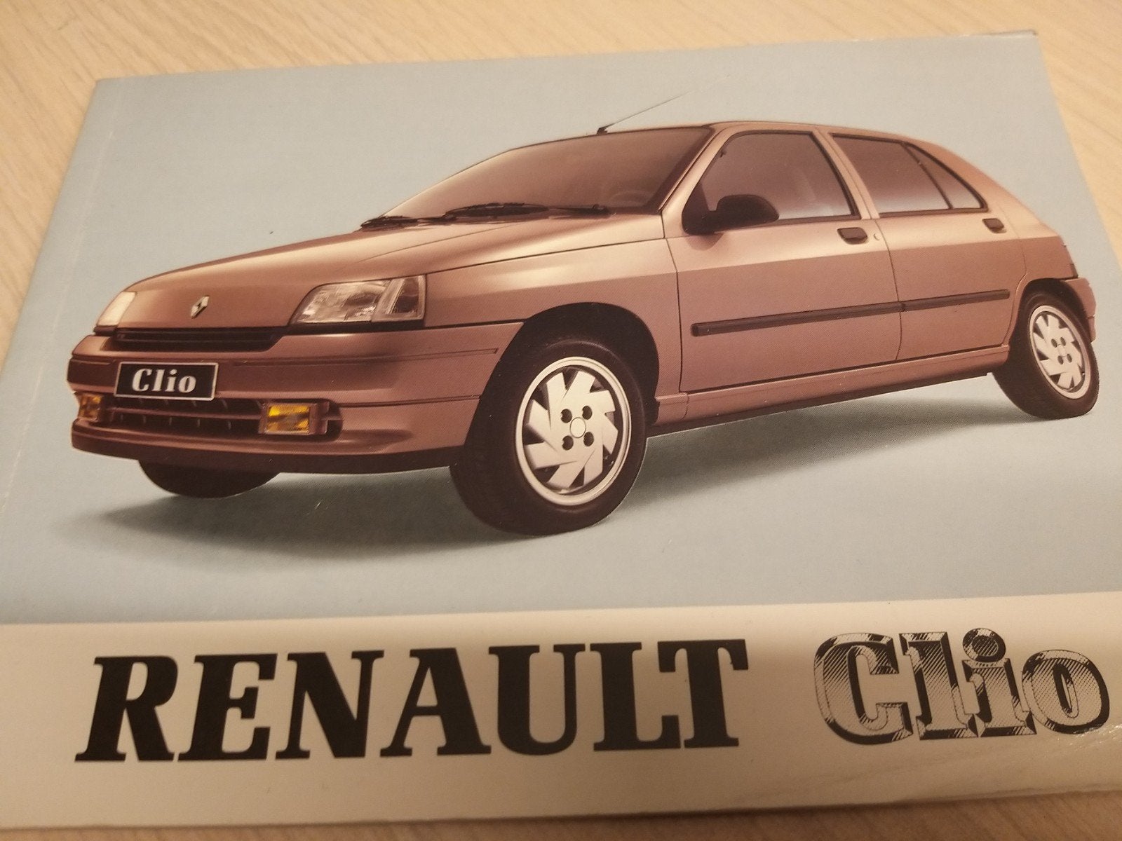 Renault Clio serie I handleiding instructieboekje óók 16v, Ophalen of Verzenden