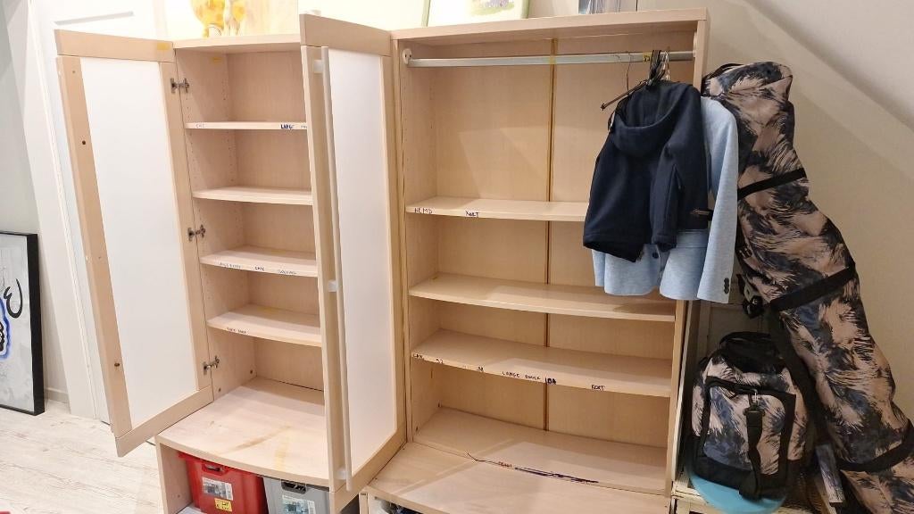 Stokke kast, Ophalen, Gebruikt, Overige typen