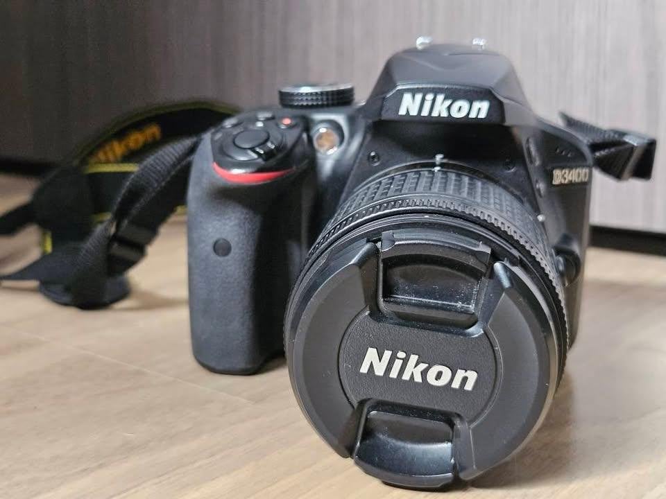 Spiegelreflex camera Nikon D3400, Audio, Tv en Foto, Fotocamera's Digitaal, Ophalen, Gebruikt, Spiegelreflex, Nikon