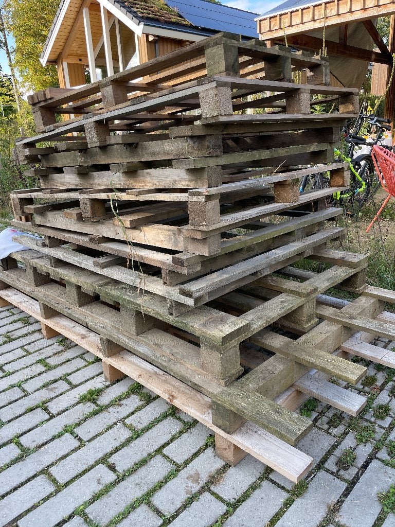 Pallets, Ophalen, Gebruikt, Pallet, Minder dan 200 cm