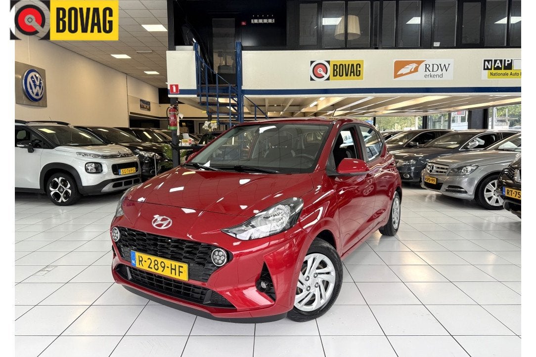 Hyundai i10 1.0 Comfort Smart 5p Bovag Garantie Automaat, Auto's, Automaat, Dealer onderhouden, Stof, Gebruikt